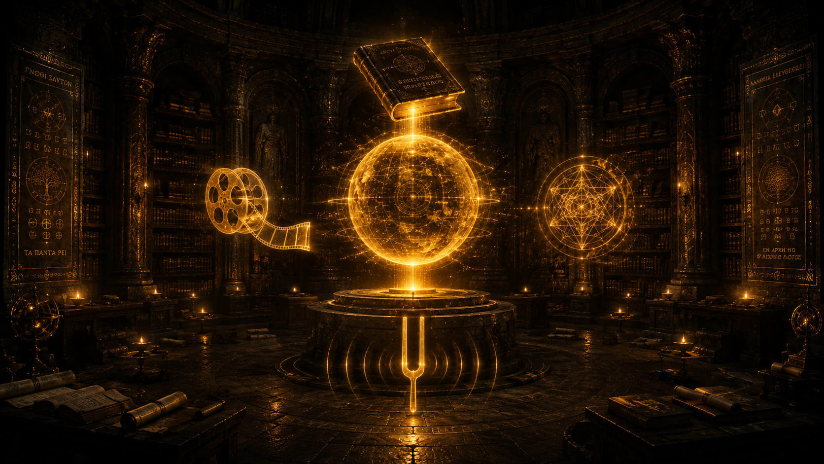 Arcane Library of the Golden Orb